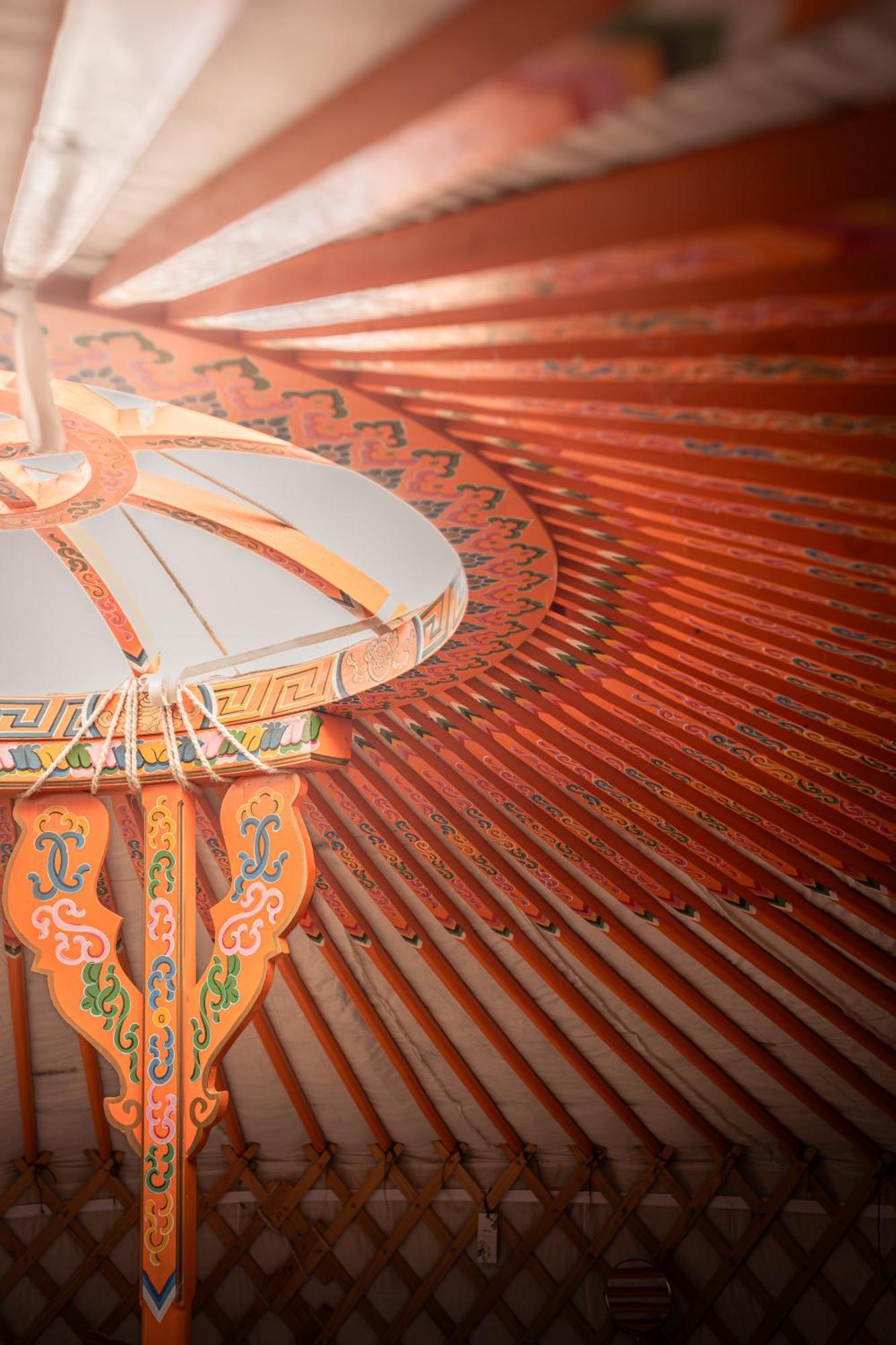 Gilfach Gower Farm Luxury Yurt With Hot Tub Hotell Ammanford Eksteriør bilde
